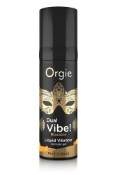 Stimulationsgel ?Dual Vibe!? mit Pinã Colada-Aroma