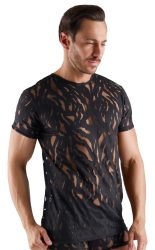 Shirt in Ausbrenner-Optik