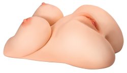 Masturbator ?EZ Bang Torso? mit 2 extra hoch platzierten Lustöffnungen