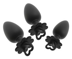 3-teiliges Analplug-Set