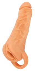 Penissleeve ?Extender & Masturbator? mit Hodenring