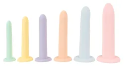 You2Toys 6-teiliges Dildo-Set in Pastellfarben (1 Stk)
