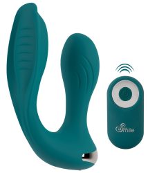Doppelvibrator ?Hands-free? mit Fernbedienung