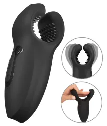 Masturbator ?Man Wand? mit Vibration und Knet-Massage