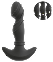 Prostata-Vibrator mit Rimming-Massageringen
