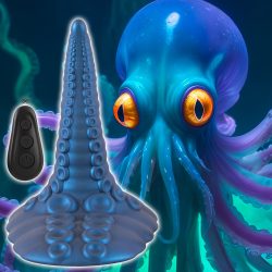 Aufsitzvibrator ?Tentacle Pad? mit Fernbedienung
