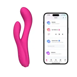 Lovense Osci 3 App-Gesteuerter Rabbit Vibrator mit Wärmefunktion