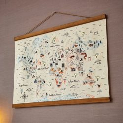 LED-Wandbild Chaumont