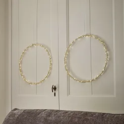 LED-Kranz 2er Set Elanari