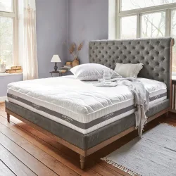Matratze mit Topper 180x200 Raillimont
