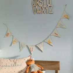Wimpelgirlande Wibbelu