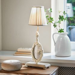 Tischlampe mit Spiegel Brannach
