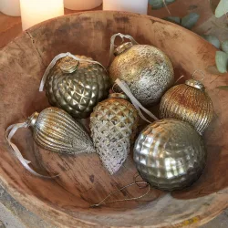Weihnachtsschmuck 6er Set Layounne