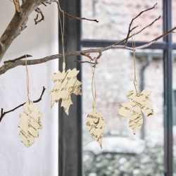 Anhänger 4er Set Fleuriene