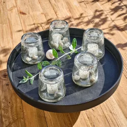 Windlicht 5er Set Novalio