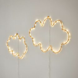 LED-Leuchtdeko 2er Set Elenar