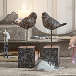 Deko-Vogel 2er Set Juxivel
