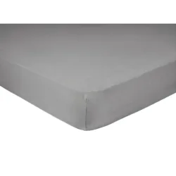 Esprit - Uni Jersey Fixleintuch, 140-160 x 200 cm, Chrom