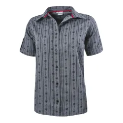 Kurzarm-Edelweissbluse Damen Coolmax System
