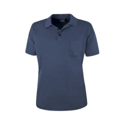 Ragman - Poloshirt  Bequem sitzend-Softknit-Polo, für Damen, Blau, Größe S