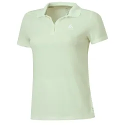 Odlo F-Dry Poloshirt für Damen - Wandern, Casual Comfort - grün, M