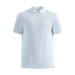 Odlo Cubic Light Poloshirt für Herren - Wandern, Casual Comfort - blau, S