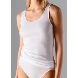 Calida - Tank Top, für Damen, Weiss, Größe M