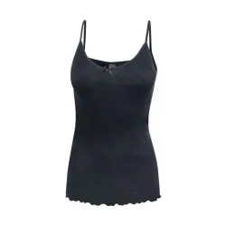 Calida - Top mit Spaghettiträgern, für Damen, Black, Größe S