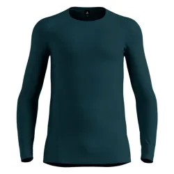 Odlo Active Warm Base Layer Shirt für Herren - Wandern, Ski & Snow - marineblau, S