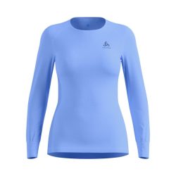 Odlo Active Warm Base Layer Shirt für Damen - Wandern, Ski & Snow - blau, XL