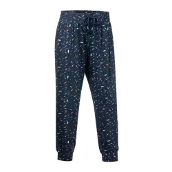 Bedruckte Jerseyhose lang