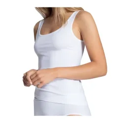 Calida - Unterhemd, ärmellos, für Damen, Weiss, Größe M