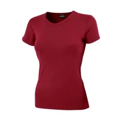 Schlichtes V-Neck Damen T-Shirt