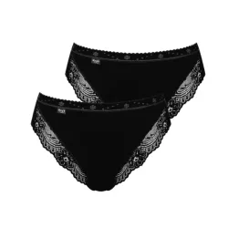 Sloggi - Tai Slip, für Damen, Black, Größe 46