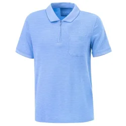 Poloshirt Herren mit Reissverschluss