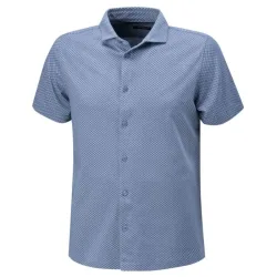 Ragman Kurzarmhemd Jacquard