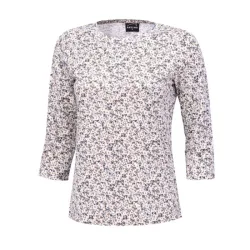 Bedrucktes Shirt mit 3/4 Ärmeln