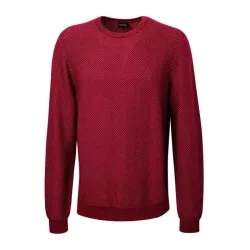Herren Jacquard Pullover mit Struktur