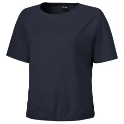 T-Shirt mit geripptem Ärmeldetail
