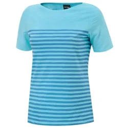 Gestreiftes T-Shirt mit halblangen Ärmeln