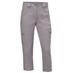 Damen 3/4 Cargohose mit Gurtschlaufen