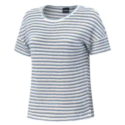 Gestreiftes Strick T-Shirt