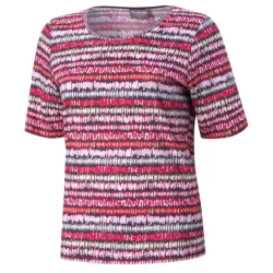 T-Shirt mit Allover-Print und Rundhalsausschnitt