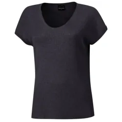 Damen Feinstrick T-Shirt mit Lurexgarn