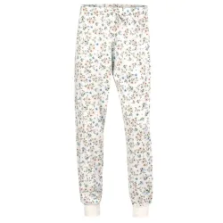 Bedruckte Pyjama Hose mit Bündchenabschluss