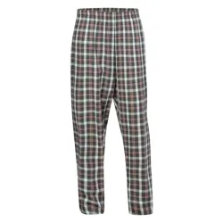 Artime Flanell Loungehose grün