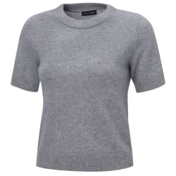 Kurzarm Pullover aus Kaschmir GOTS-Zertifiziert