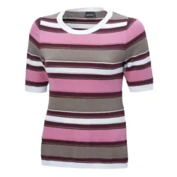 Gestricktes Shirt mit Lurexgarn