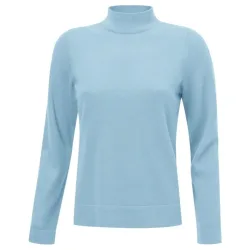 Feinstrick Pullover mit Stehkragen