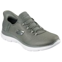 Skechers Slip INS Schlupfschuh für Damen olive